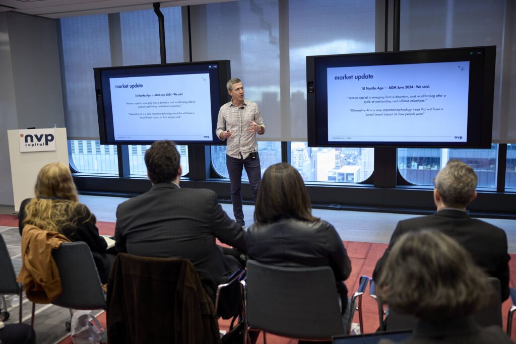 Dan Borok at nvp capital's 2025 AGM
